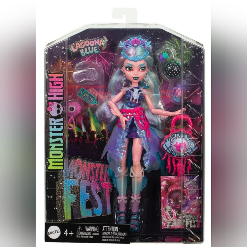 Monster High Lagoona Blue Monster Fest Doll - New
